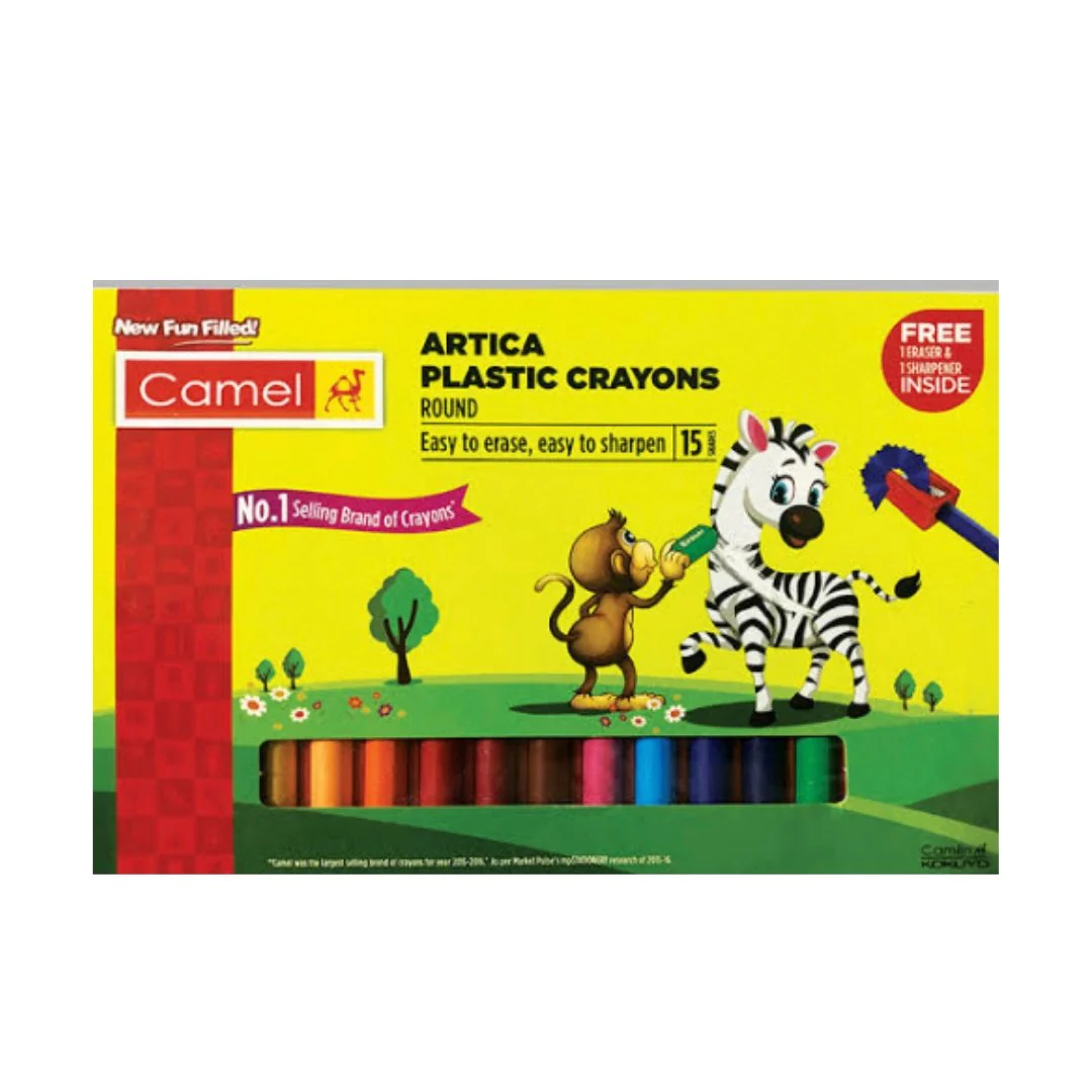 Camel Plastic Crayons - adesua.store